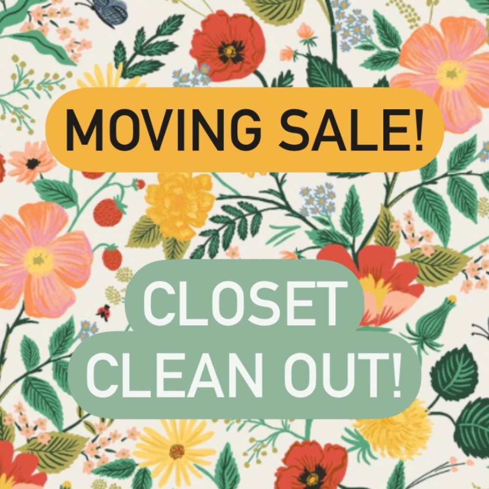 MOVING SALE!!